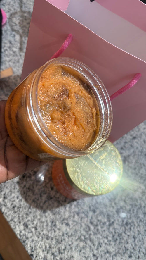 body exfoliating scrub for even tone